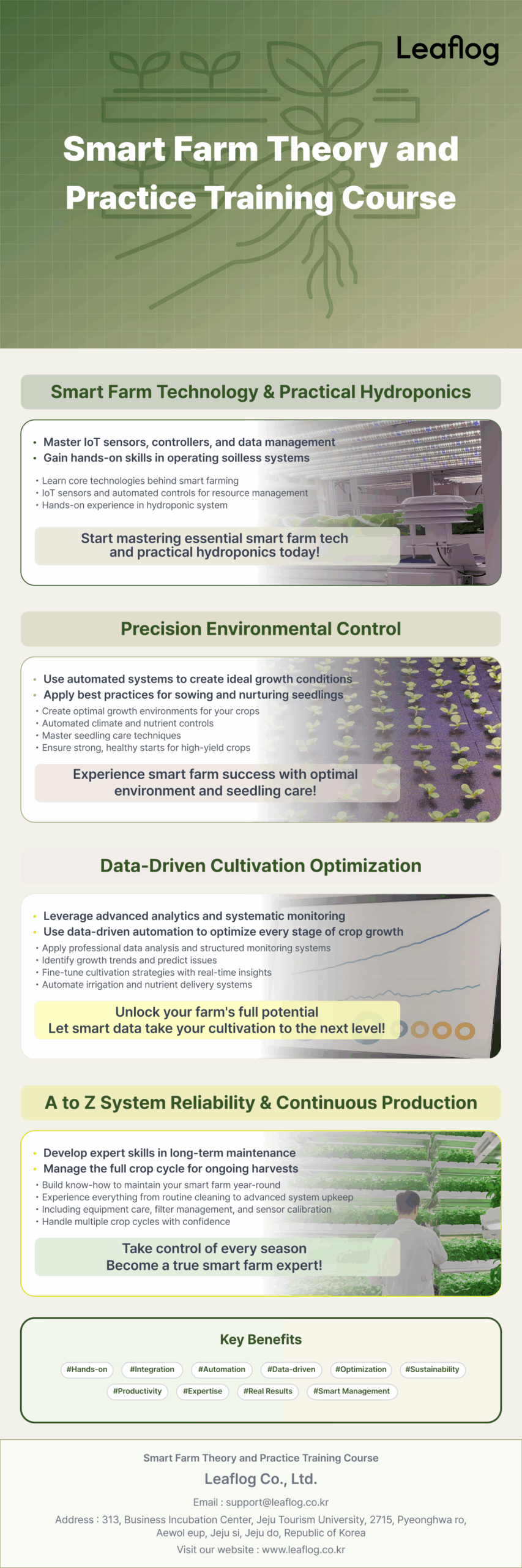 Leaflog_SmartFarm Theory and Practice Training Course
